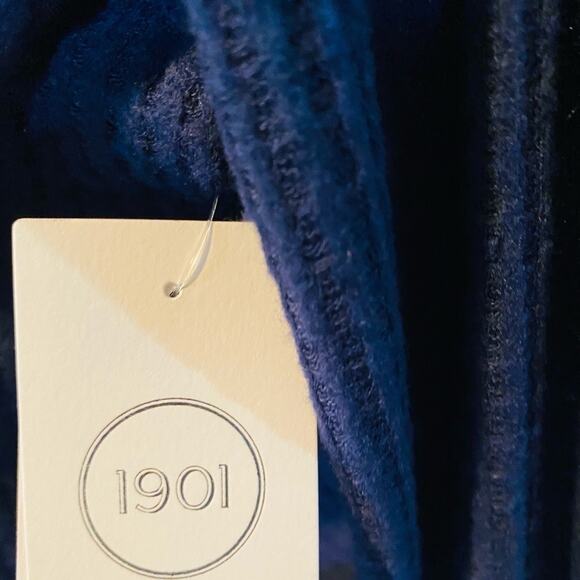 1901 waffle knit navy thermal size L long sleeve lightweight casual - Picture 5 of 5